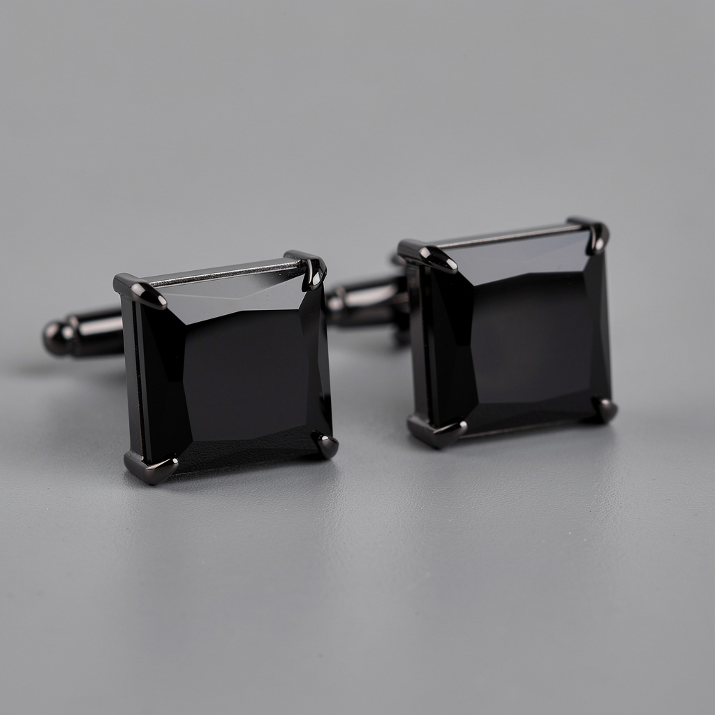 Midnight Sparkle Stud Earrings